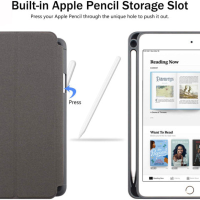 Case Bao da chống sốc mặt lưng canvas cho iPad Pro 11 2022 chip M2 / 2021 chip M1 / 2020 hiệu Mutural Yashi Series (có ngăn đựng bút, thiết kế tản nhiệt, cơ chế smartsleep) - hàng nhập khẩu