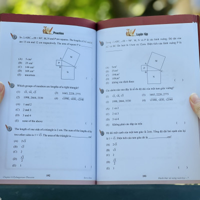 Combo sách Đánh thức tài năng toán học 7 và 50 thủ thuật toán ( 2 cuốn ), sách kiến thức toán học lớp 7 lớp 9 - Hiệu sách Genbooks