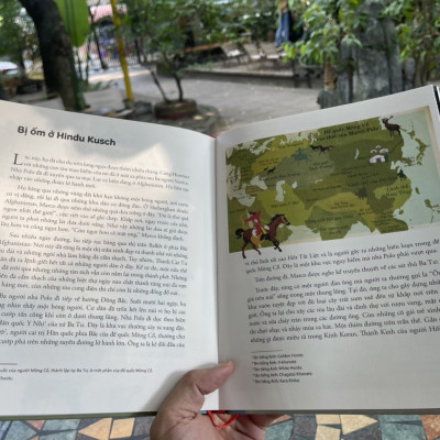 (Combo 2 cuốn -bìa cứng, in màu toàn bộ) ALEXANDER VON HUMBOLDT - Khao khát khám phá những vùng đất lạ  và MARCO POLO DU HÀNH VỀ PHƯƠNG ĐÔNG - Anke Dörrzapf & Volker Mehnert - Đào Minh Khánh & Nguyễn Lan Phương dịch – Thái Hà - NXB Hà Nội