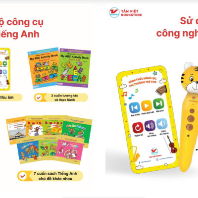 Bút Chấm Đọc- Học Tiếng Anh - Đánh Thức Năng Lực Phi Thường Từ Trẻ Thơ (Dành Cho Trẻ Từ 0 Đến 10 Tuổi) _TV