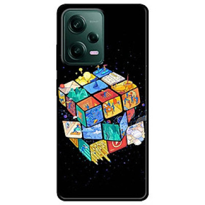 Ốp lưng dành cho Redmi Note 12 - Redmi Note 12 Pro - Redmi Note 12 Pro 5G - Rubik Vũ Trụ - Hàng Chính Hãng