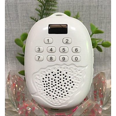 ĐÀI NGHE PHÁP lá Bồ đề có sẵn 60 bài trong máy- Có khe thẻ nhớ Jack tai nghe -Máy học tiếng Anh cho bé...-Hàng Chính Hãng