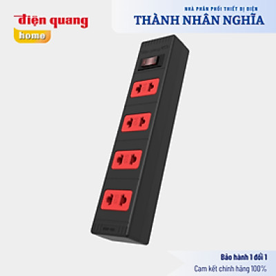 Ổ cắm Điện Quang ECO ĐQ ESK 42 ECO (4 lỗ 2 chấu)