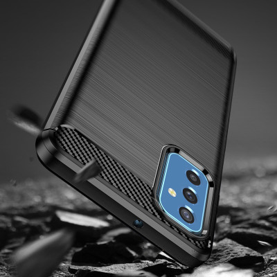 Ốp lưng chống sốc dành cho SamSung Galaxy M52 vân sợi Carbon RUGGED SHIELD - hàng nhập khẩu