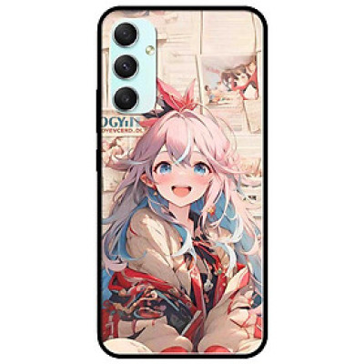Ốp lưng cho Samsung A16 - A06 - A23 - A32 4G - A52 - M33 - Anime Cô Gái Tóc Hai Màu - Hàng Chính Hãng