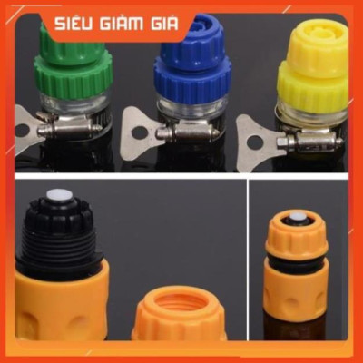 Bộ dây vòi xịt nước rửa xe,tưới cây .tăng áp 3 lần,loại 3m,5m 206701-2 đầu đồng,cút,nối nhựa+ tặng mở chai