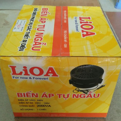 Bộ đổi nguồn 220v sang 100v - 120v lioa 2000va