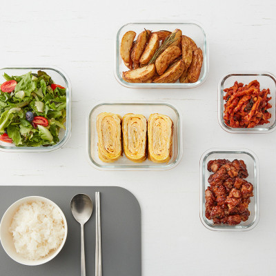 Hộp thủy tinh LocknLock BLANC bảo quản thực phẩm nhiều dung tích LLG110 - Hàng chính hãng, chịu nhiệt cao - JoyMall