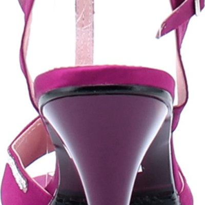 Giày Sandal Nữ Cao Gót Huy Hoàng HT7055 - Hồng Tím