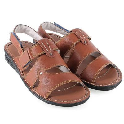 HP7731-32-33 - Dép nam Huy Hoàng quai hậu cao cấp màu da, đen, nâu