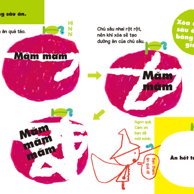 Combo bộ sản phẩm Vẽ, xóa, rồi lại vẽ - Phù thủy nhỏ (tặng hộp chì màu sáp) 