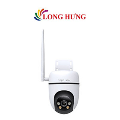Camera ngoài trời 4G LTE TP-Link Tapo Pan/Tilt Outdoor Home Security Wifi C501GW - Hàng chính hãng
