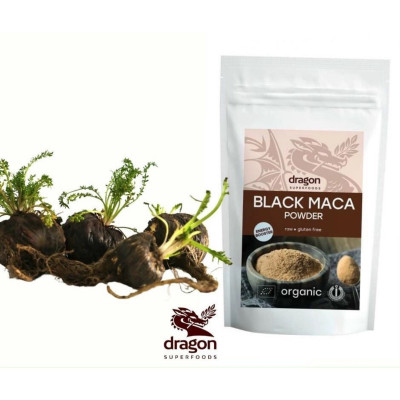Bột Maca đen hữu cơ 100gr - Dragon Superfoods