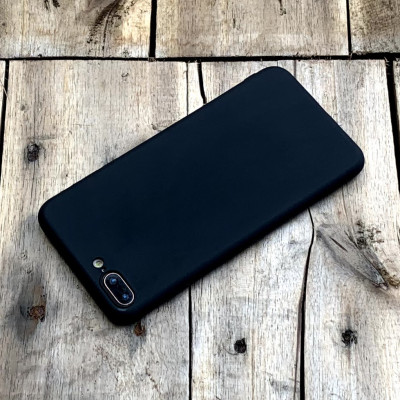 Ốp lưng dẻo mỏng màu đen dành cho iPhone 7 Plus / 8 Plus - Hàng chính hãng