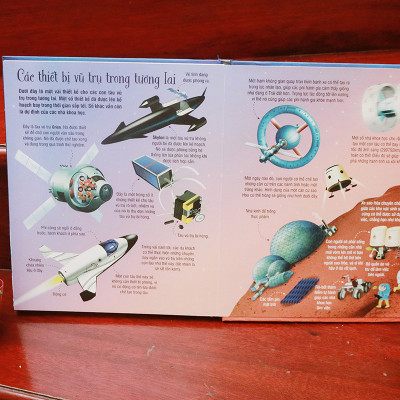 Big Book Of Rockets And Spacecraft - Cuốn Sách Khổng Lồ Về Tên Lửa Và Các Thiết Bị Vũ Trụ