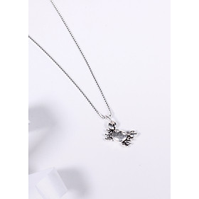 Dây chuyền bạc mặt con cua cung cự giải