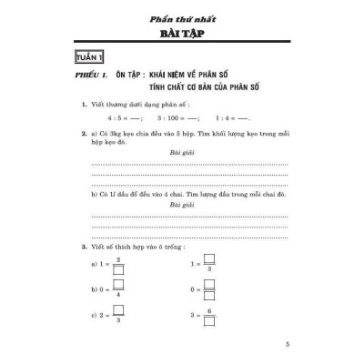 Sách - Bài Tập Chọn Lọc Toán Hai Buổi Trong Ngày Lớp 5 - Tập 1 - Hồng Ân