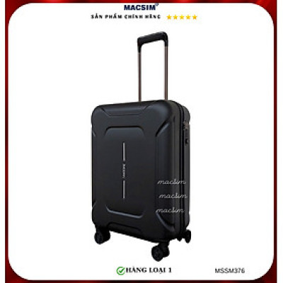 Vali cao cấp Macsim Smooire MSSM376 cỡ 24 inch màu đen - Hàng loại 1