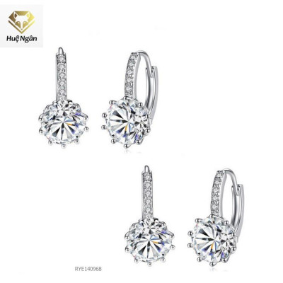 Bông tai bạc Ý Huệ Ngân - Hạt xinh RYE140968