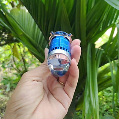 Đèn LED Pha Bi Cầu W2F BMA , 50W Chân H4 Lắp như zin Các Dòng Xe Máy, Ô Tô , đèn sài được cả điện máy và điện bìnhCó Trợ Pha Laser