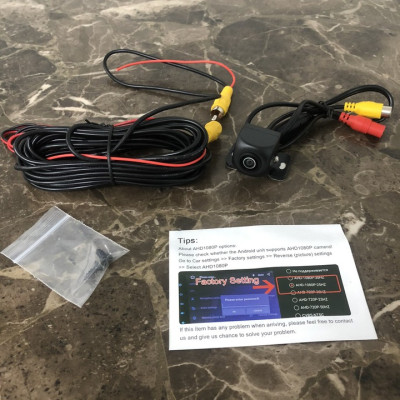 Camera lùi GreenYi FA816 AHD 1080P độ nét cao dùng cho màn hình ô tô, Tiêu chuẩn chống nước IP68-Hàng chính hãng  