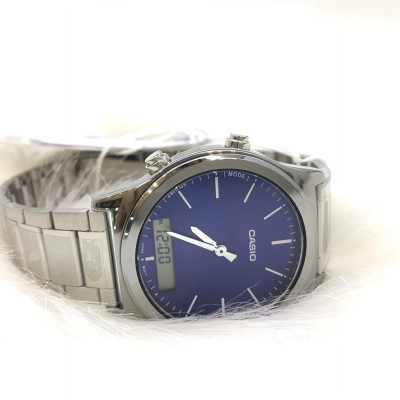 Đồng Hồ Nam Dây Thép Casio Standard MTP-VC01D-2EUDF Chính Hãng - MTP-VC01D-2E