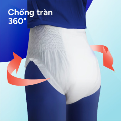 Tã quần người lớn Confidence Slim&Fit mỏng nhẹ vừa vặn size L gói 14 miếng