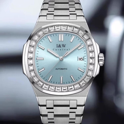Đồng hồ nam chính hãng IW CARNIVAL IW750G-1 Kính sapphire ,chống xước,Chống nước ,Bảo hành 24 tháng,Máy cơ (Automatic)