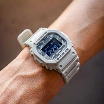 Đồng Hồ Nam Dây Nhựa Casio G-Shock DW-5600CA-8DR Chính Hãng - DW-5600CA-8 CAMO