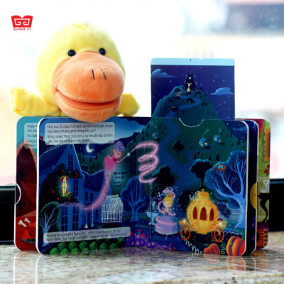 Sách Tương Tác - Sách Chuyển Động - First Stories – Cinderella - Cô Bé Lọ Lem