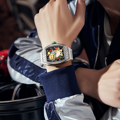 Đồng hồ nam chính hãng IW Carnival Sport IW757G-5,kính sapphire,chống xước,chống nước 50m,Bh 24 tháng,máy cơ (automatic) 