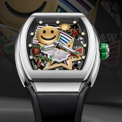 Đồng hồ nam chính hãng IW Carnival Sport IW757G-7,kính sapphire,chống xước,chống nước 50m,Bh 24 tháng,máy cơ (automatic