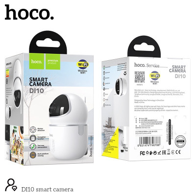 Bảo hành 1 đổi 1 trong 1 năm Camera Xoay 360 độ, 10MP Siêu Nét, Đàm Thoại 2 Chiều Wifi thông minh, phát hiện chuyển động của DI10 - hàng chính hãng