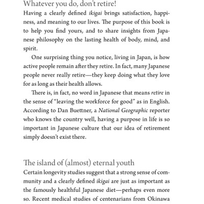 Ikigai : The Japanese Secret To A Long And Happy Life