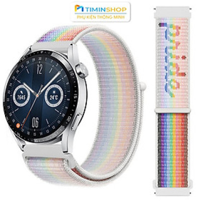 Dây đeo dành cho Huawei Watch GT5/ GT4/ GT3/ GT5 Pro/ GT3 Pro/ 4/ 4 Pro/ 3/ 3 Pro/ GT2/ GT Runner/ Oppo Watch X2 mini - Chất Nylon (DN)