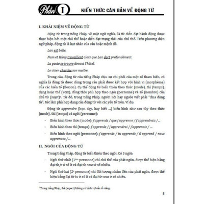 Sách - Cách Chia Động Từ Trong Tiếng Pháp - Hồng Ân