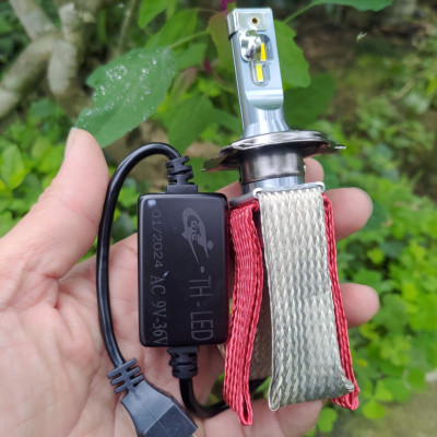 Đèn pha LED T4s 3 màu chíp led taiwan Cao cấp lắp zin sài được cả điện máy hàng loại 1 bảo hành 12 tháng