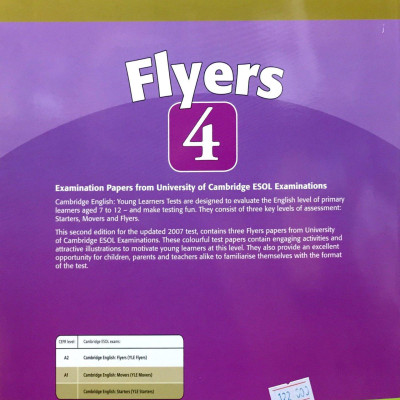 Cambridge Young Learner English Test Flyers 4: Student Book