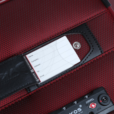 Vali Vải Ký Gửi 24 Inch Size M SAKOS Spazio - Hàng Chính Hãng