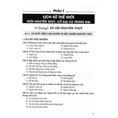 Sách - Trả Lời Câu Hỏi Trắc Nghiệm Và Tự Luận Lịch Sử Lớp 10 - Dùng Chung Cho Các Bộ SGK Hiện Hành - Hồng Ân
