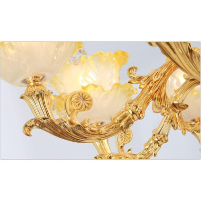 Đèn chùm ALISTAR phong cách Châu Âu hiện đại cao cấp loại 15 tay đẹp long lanh - Tặng kèm bóng Led cao cấp