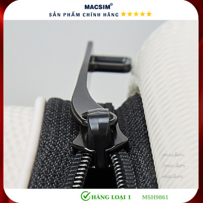 Vali cao cấp Macsim Hanke MSH9861 size 20 inch màu ghi - Hàng loại 1