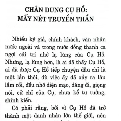 Hồ Chí Minh - Vĩ đại một con người