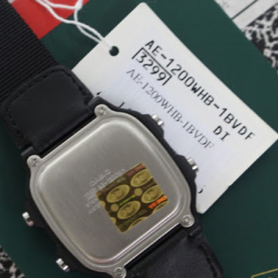 Đồng Hồ Nam Chính Hãng Casio AE-1200WHB-1BVDF Dây Nhựa