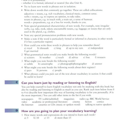 English Vocabulary In Use Upper-Intermediate Book With Answers
