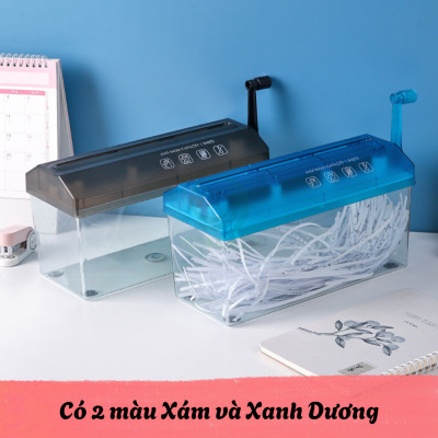 Máy huỷ tài liệu - Máy cắt giấy Shredder A4, A6, USB cắt tự động phù hợp cho văn phòng gia đình Phù hợp cho văn phòng, trường học hoặc gia đình sử dụng.
