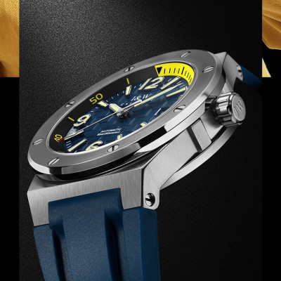 Đồng hồ nam chính hãng IW CARNIVAL IW618G-1 Kính sapphire ,chống xước ,Chống nước 50m ,Bảo hành 24 tháng,Máy cơ (Automatic),dây cao su cao cấp, thiết kế đơn giản dễ đeo