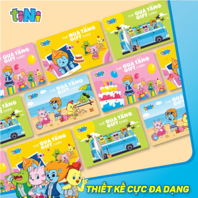 [Toàn Quốc] - Giftcode Thẻ Quà Tặng tiNi 1.000.000VND - Dùng trong hệ thống tiNiWorld, tiNiStore, tiNiPark