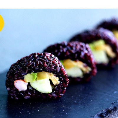 Gạo Lứt Tím Than Túi 1Kg - Gạo Ông Thọ - Thơm  mềm dẻo, tốt cho sức khỏe