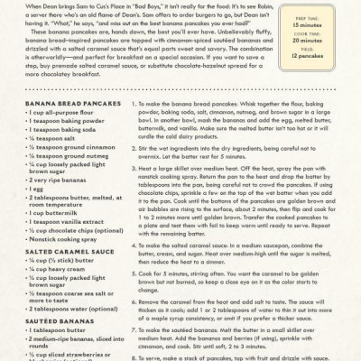 Supernatural: The Official Cookbook: Burgers, Pies And Other (Science Fiction Fantasy)